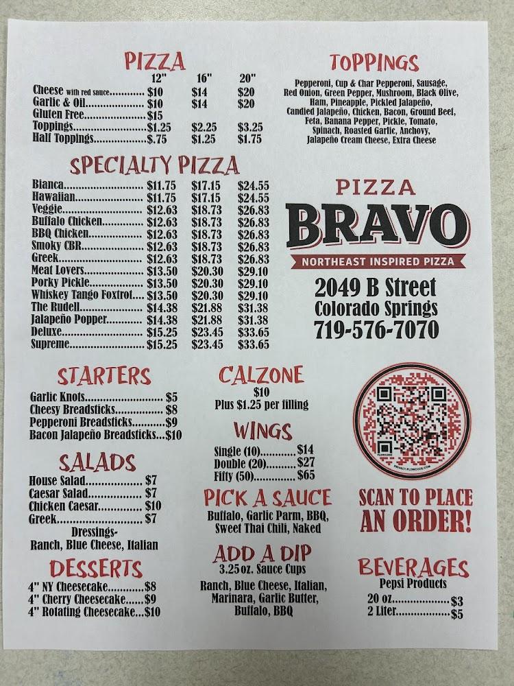 Pizza Bravo Cheese Pizza